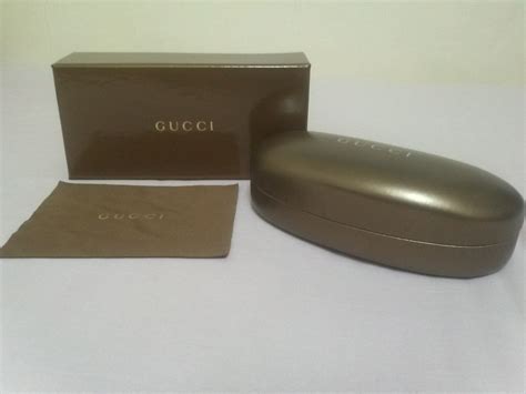 gucci gold sunglasses case|gucci sunglasses case hard.